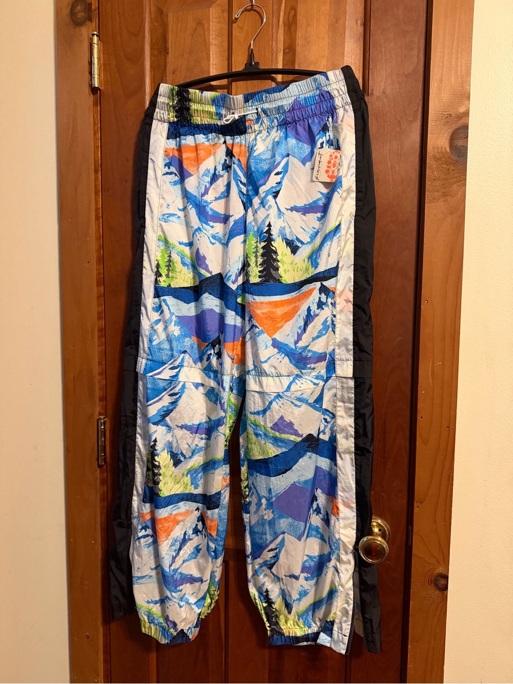 Free People Movement Multicolor Mountain Print Track Pants